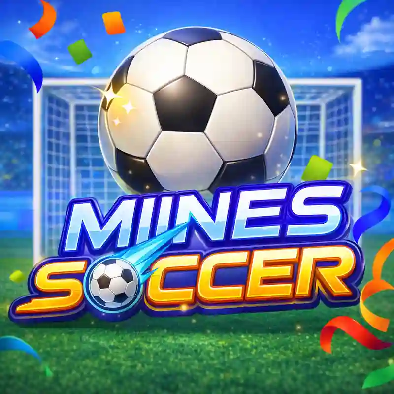 Mines Soccer Game Logo t777 Casino